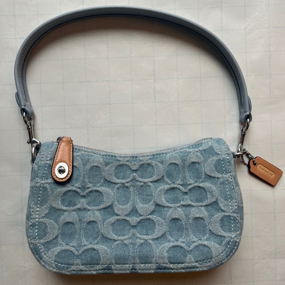 Swinger Bag 20 In Signature Denim